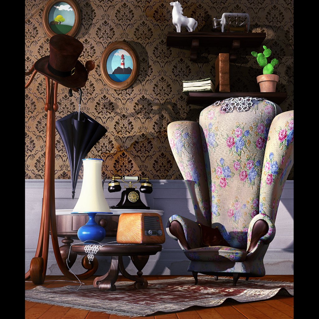 relax corner inspired by pixar "UP" preview image 1